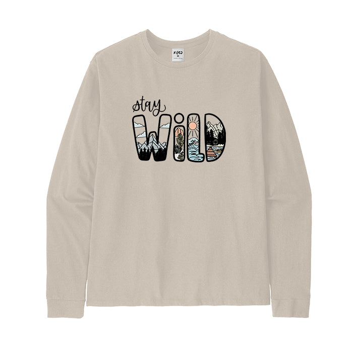 STAY WILD Long Sleeve T-Shirt