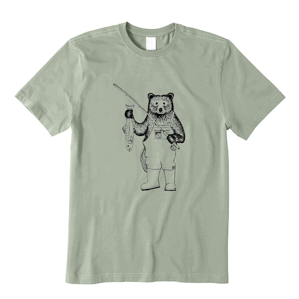 The Bear Caught The Fish T-Shirt