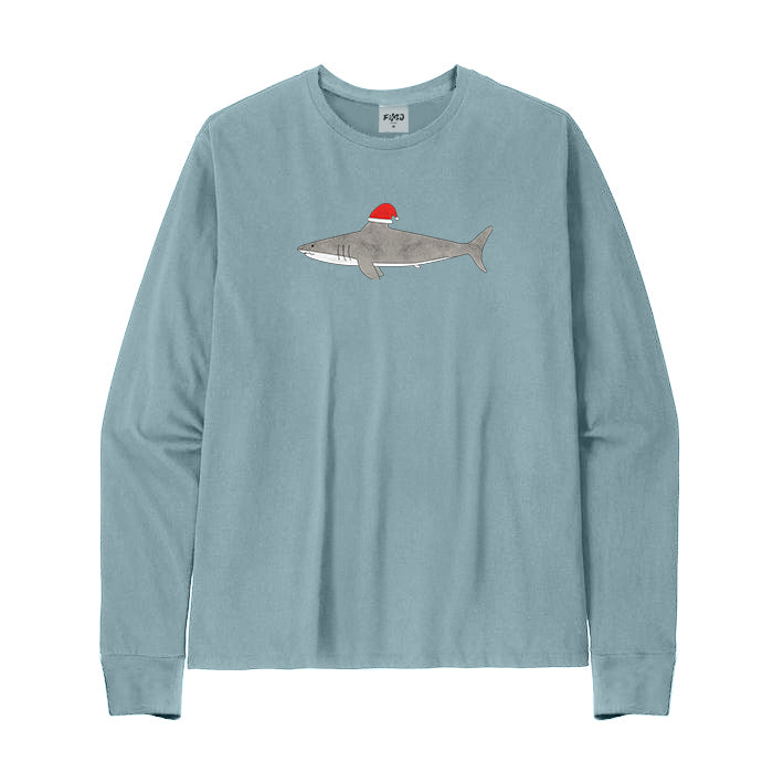 Christmas Shark Long Sleeve T-Shirt