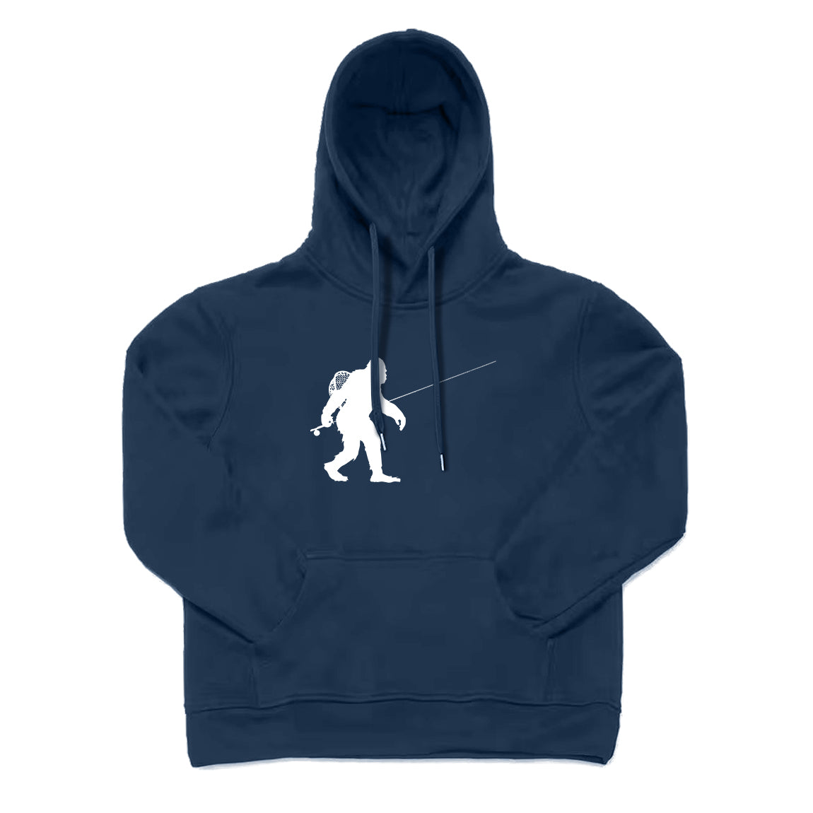 Sasquatch Fly Fishing Hoodie