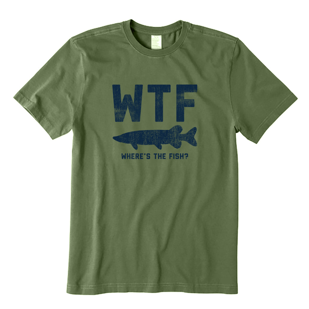 WTF Where's The Fish Musky T-Shirt