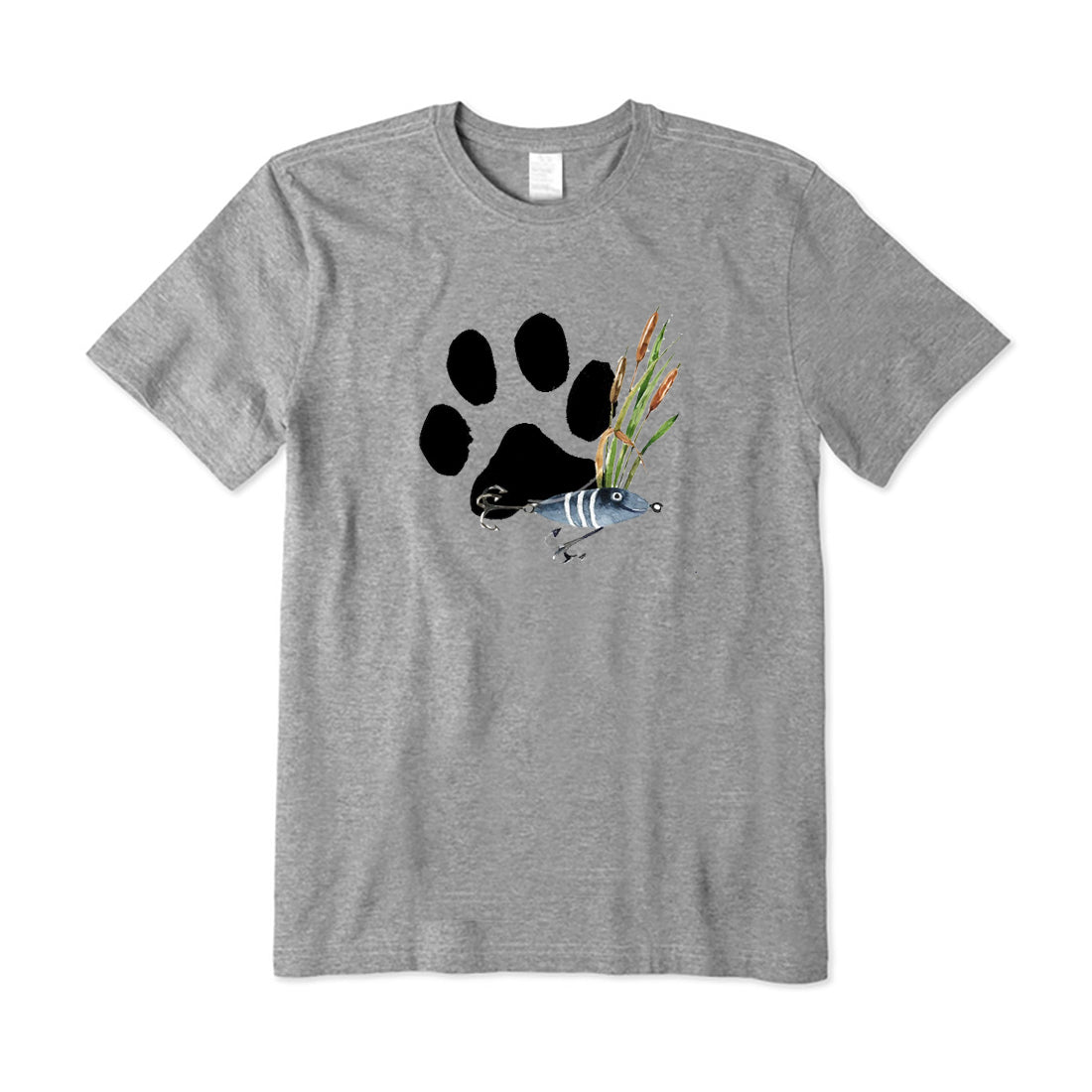 Love Fishing and Dog T-Shirt