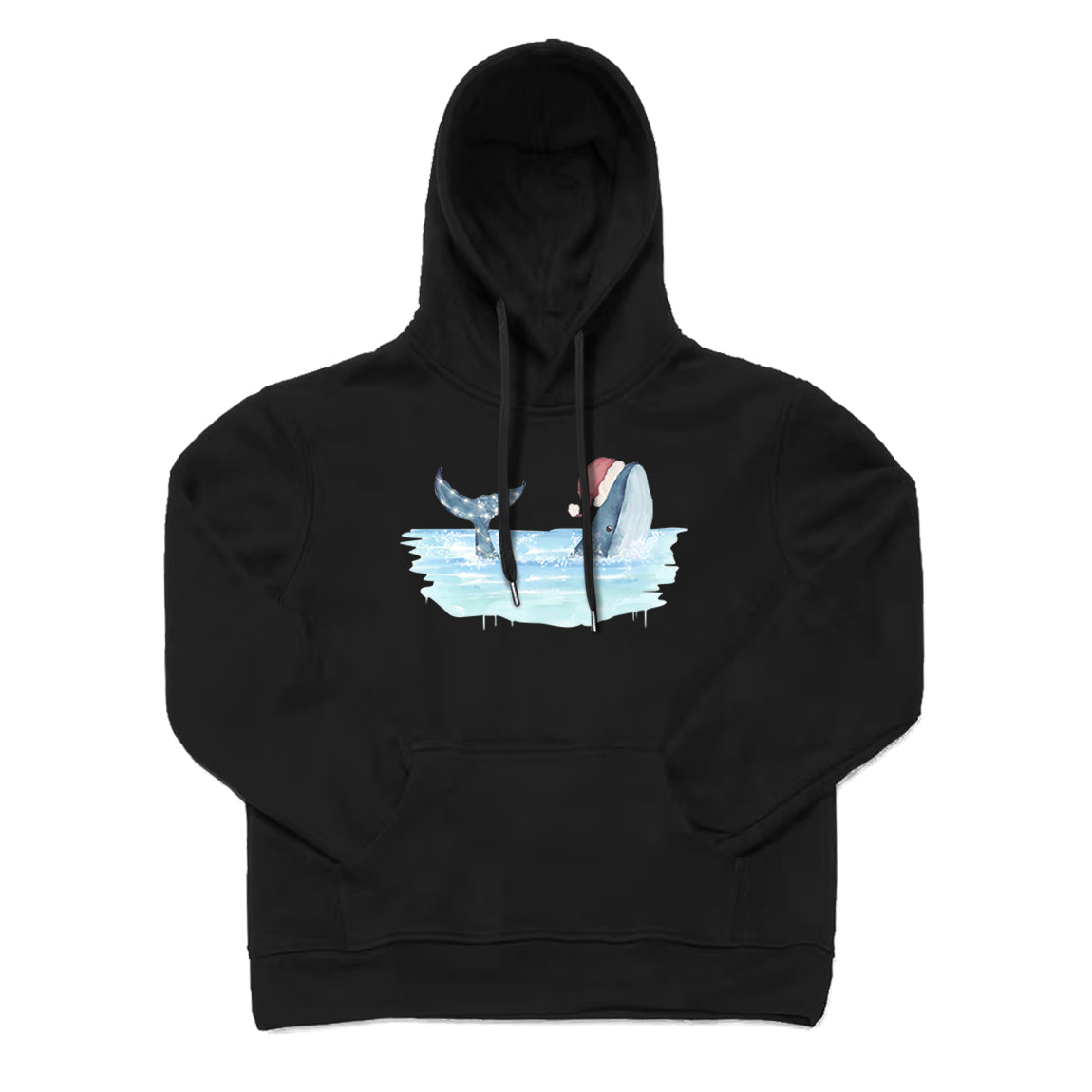 Christmas Whale Hoodie