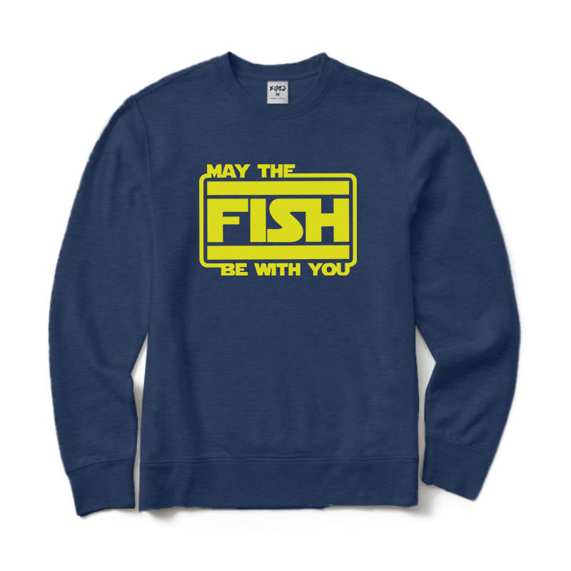 May The Fish Be with You Crewneck Sweatshirt