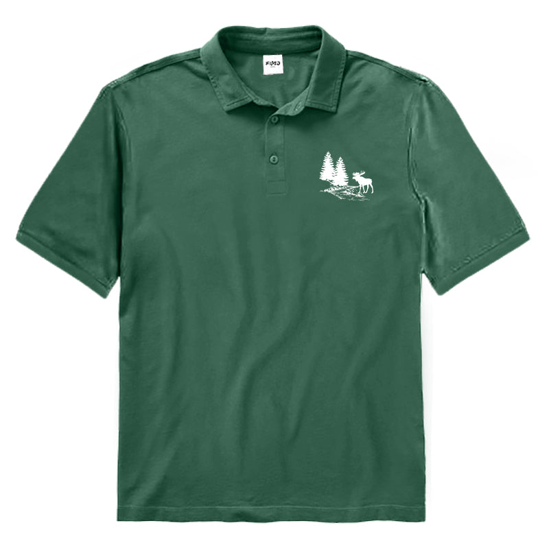 Outdoor Scenery Polo Shirt