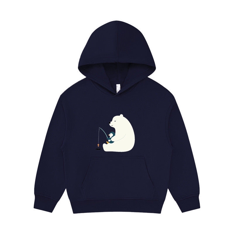 Buddy Fishing Kid's Hoodie