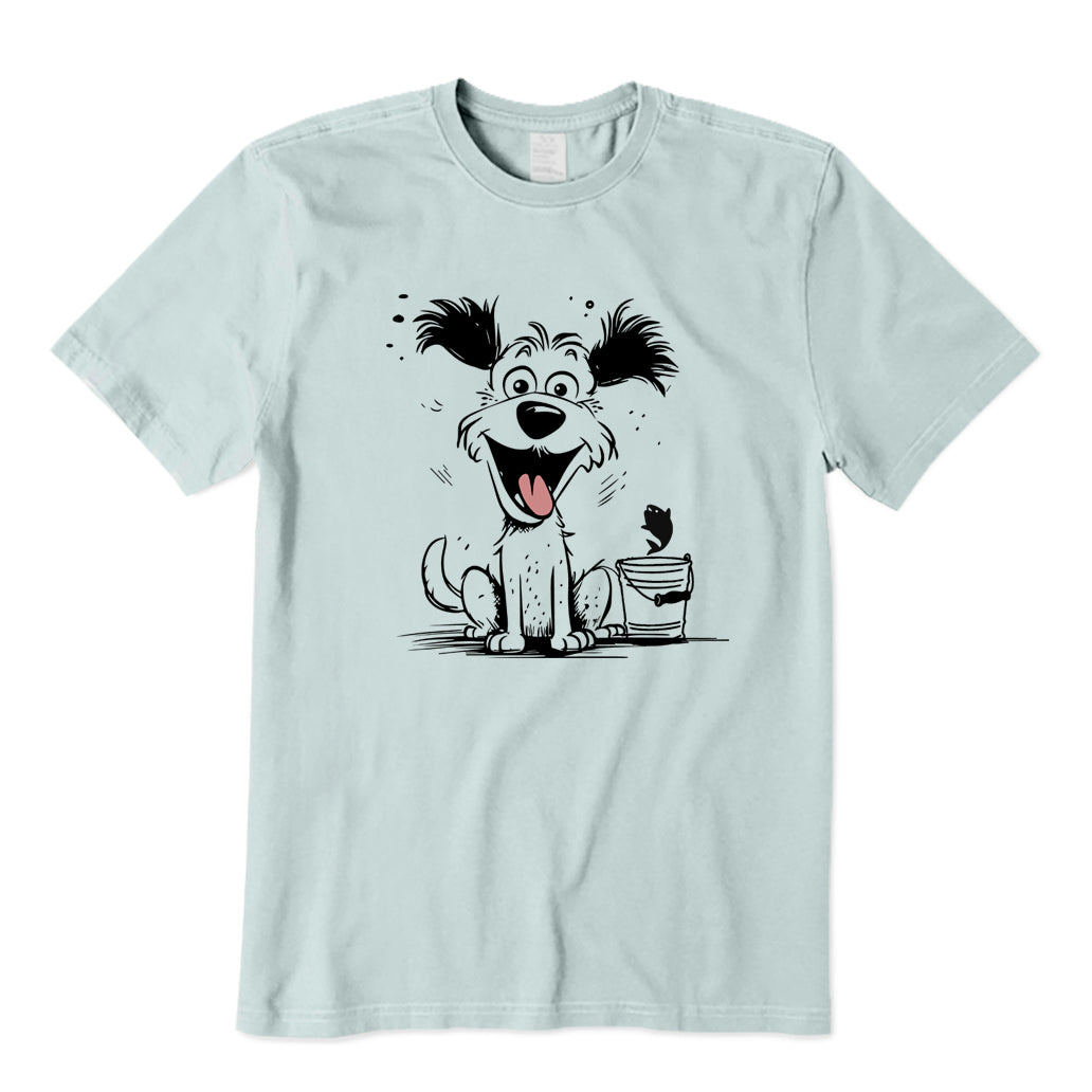 Dog Happy Fishing T-Shirt