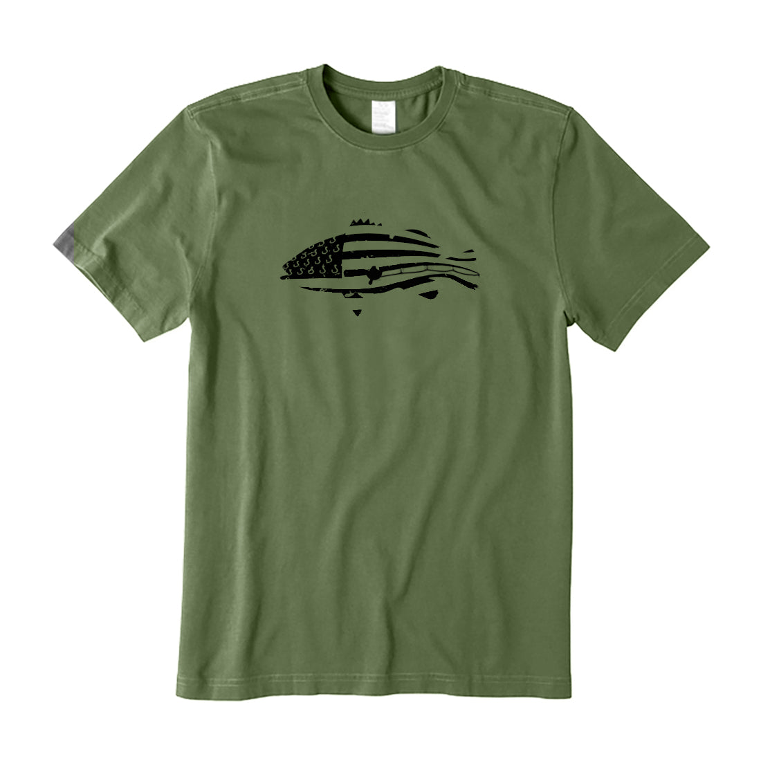 Fish Flag Fishing T-Shirt