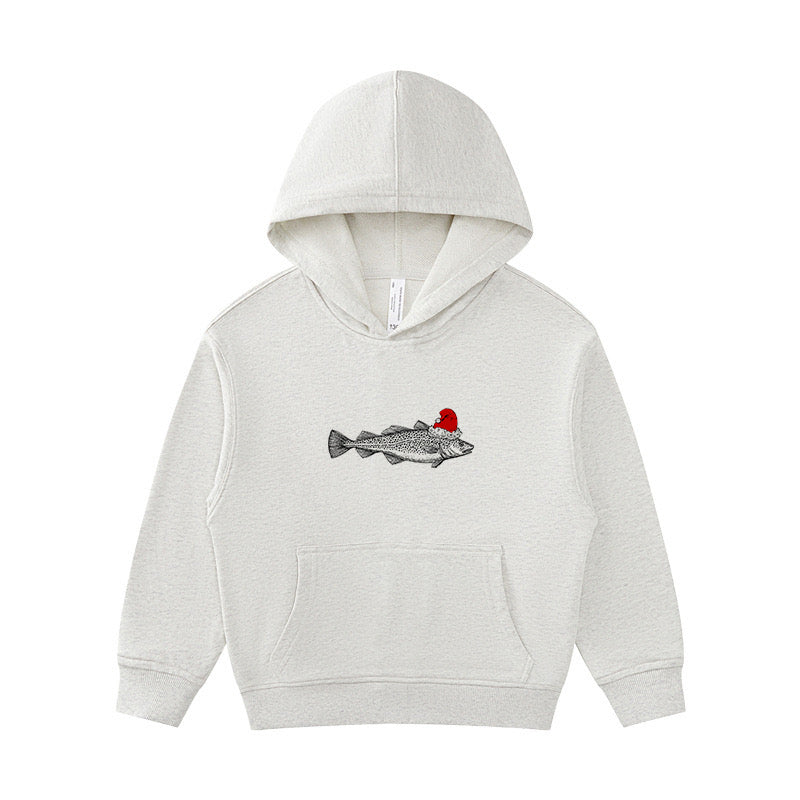 Christmas Fish Kid's Hoodie