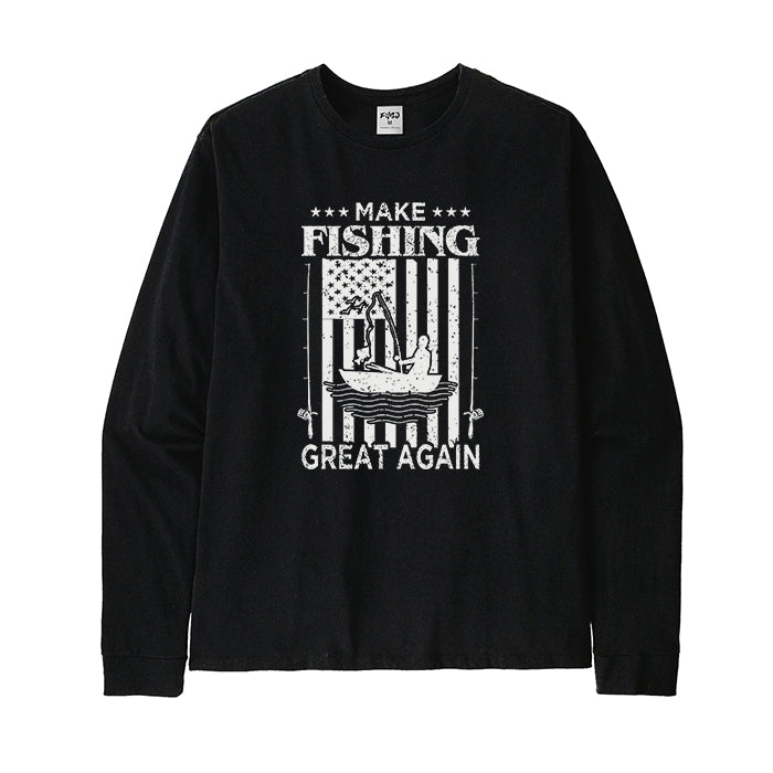 Make Fishing Great Again Long Sleeve T-Shirt