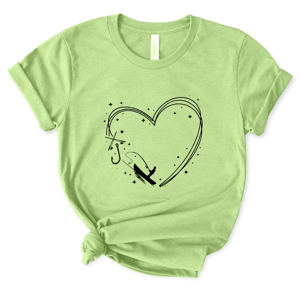 Love Fishing T-Shirt for Women