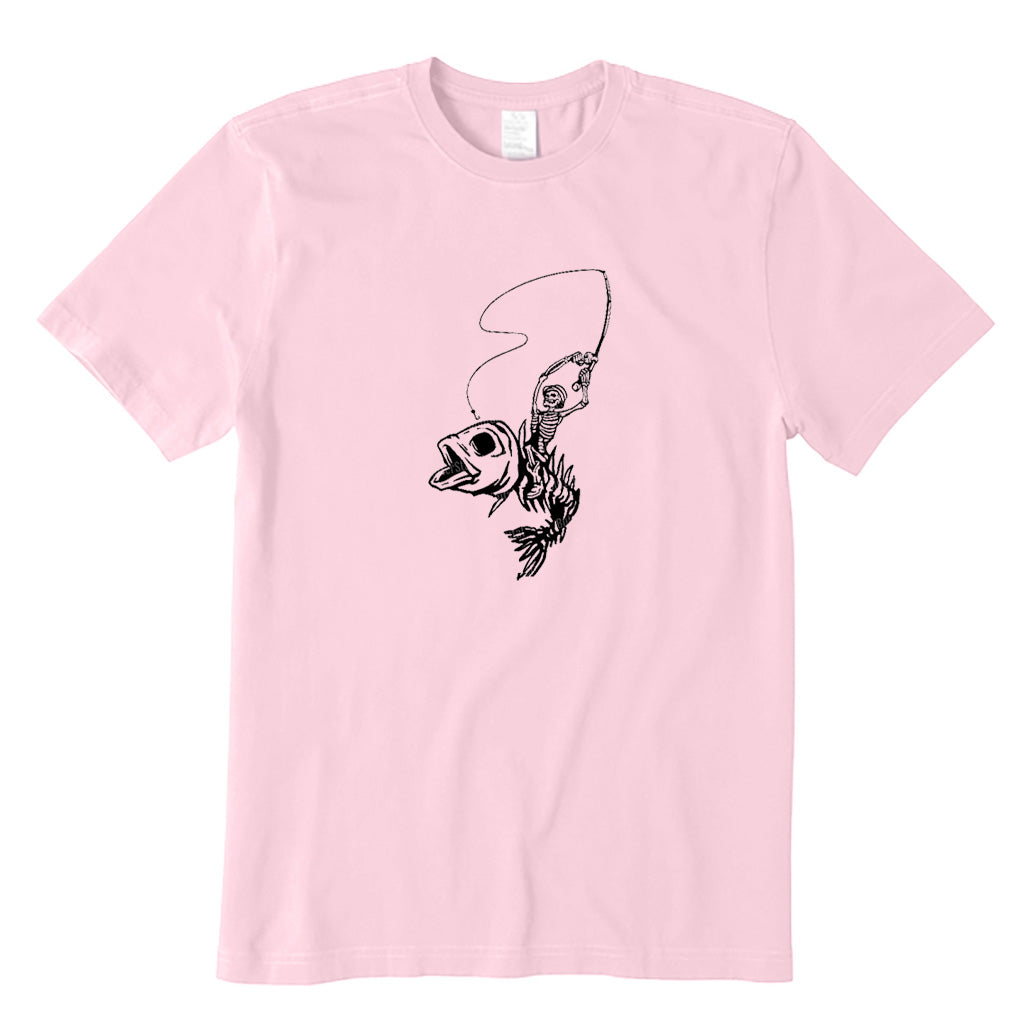 Skeleton Fishing T-Shirt