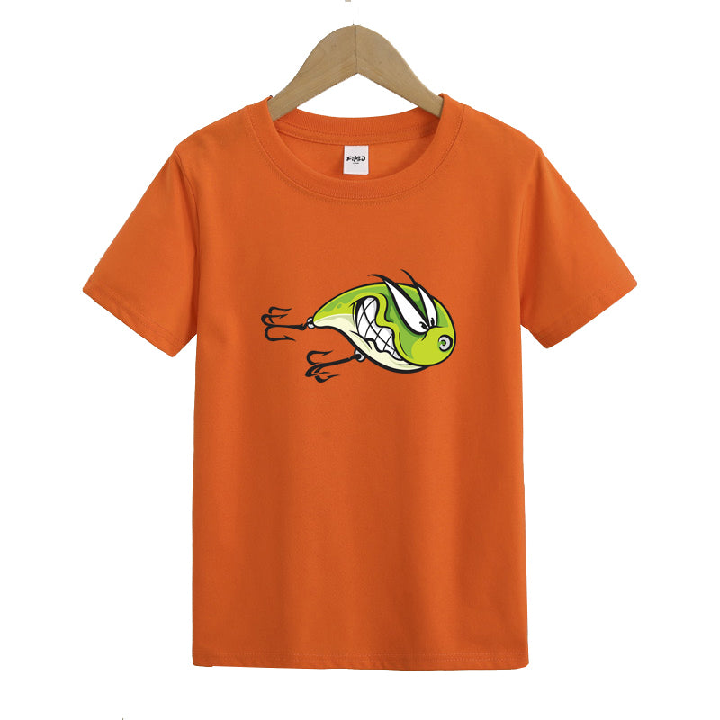 Angry Fishing Lure Kids T-Shirt