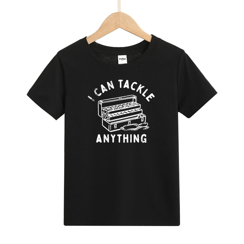 I Can Tackle Anything Kids T-Shirt