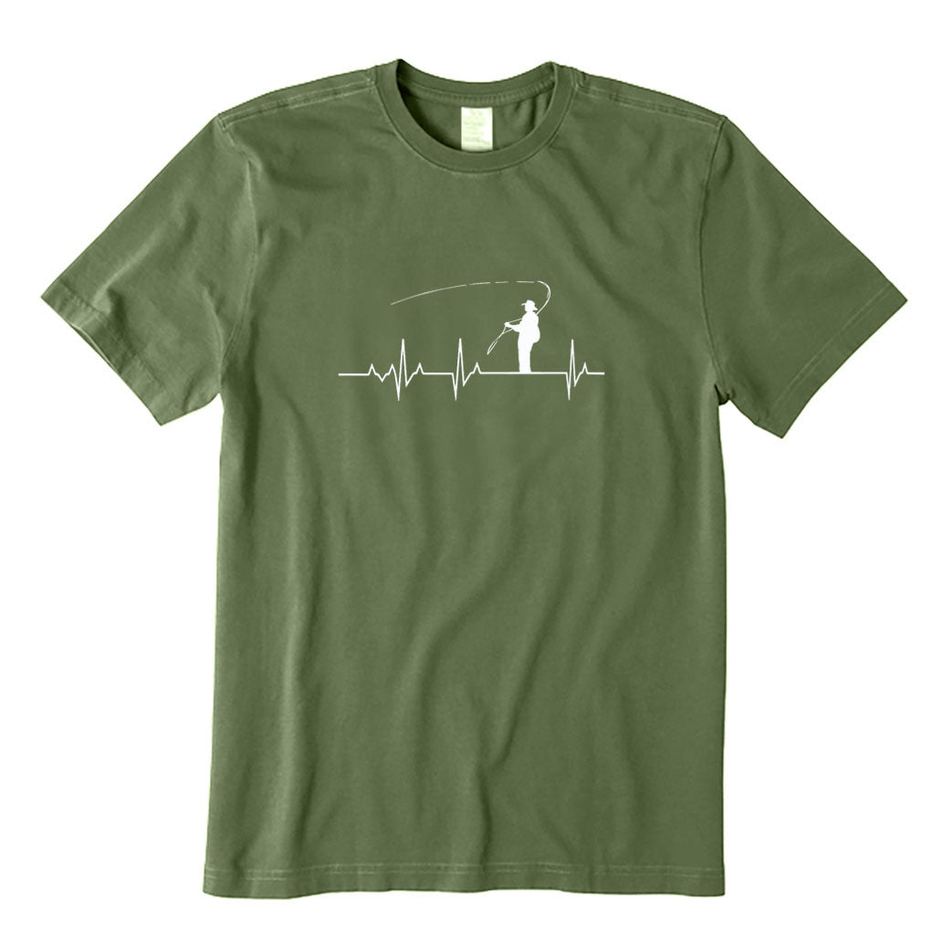 Fly Fishing Heartbeat T-Shirt