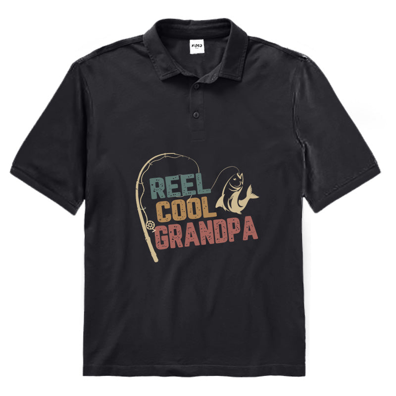 Reel Cool Grandpa Polo Shirt