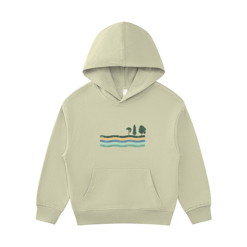 Fishing Lake Kid's Hoodie