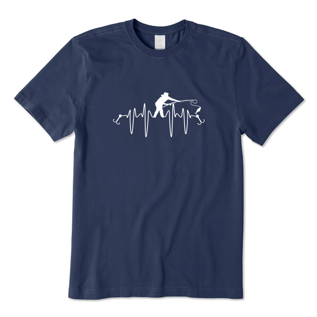 Heartbeat Fishing T-Shirt