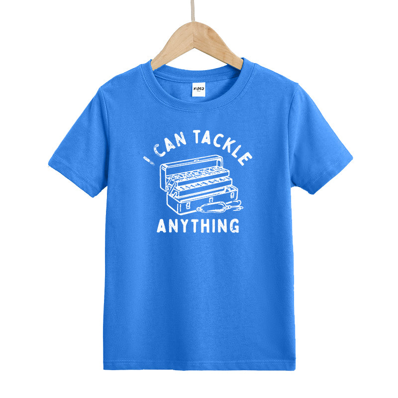 I Can Tackle Anything Kids T-Shirt