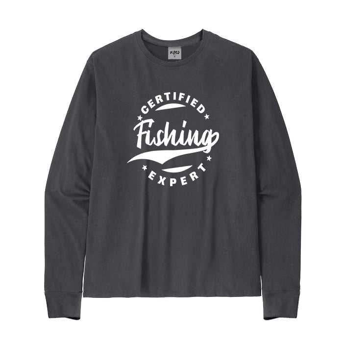 Certified Fishing Expert Long Sleeve T-Shirt