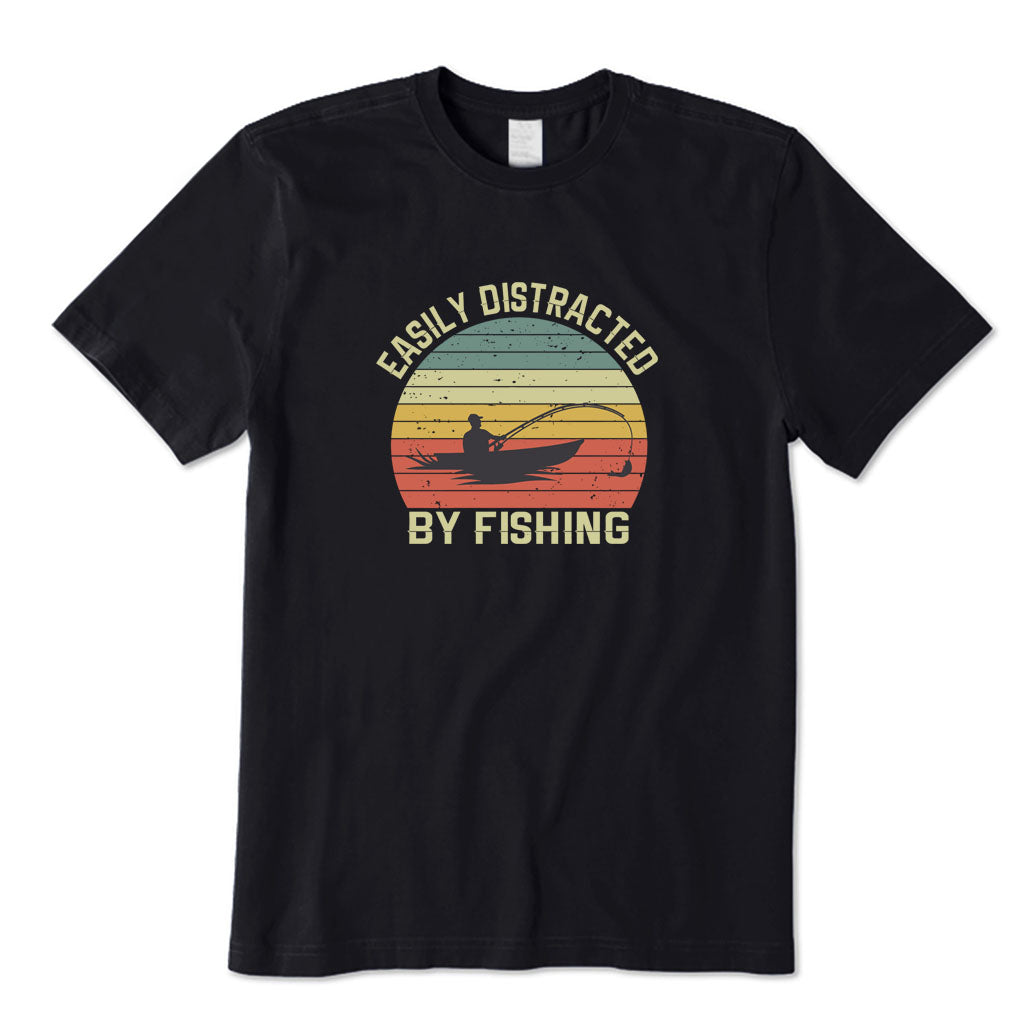 Easily Distracted By Fishing T-Shirt