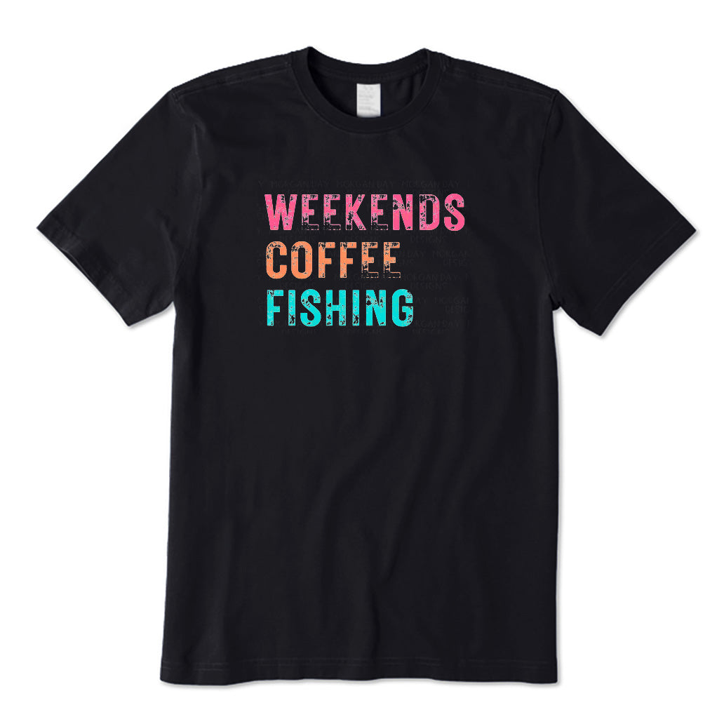 Weekend Coffee Fishing T-Shirt