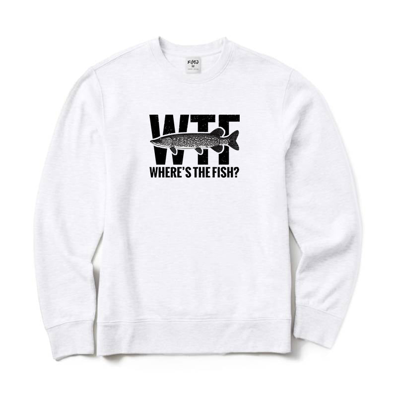 WTF Where's The Fish? Crewneck Sweatshirt