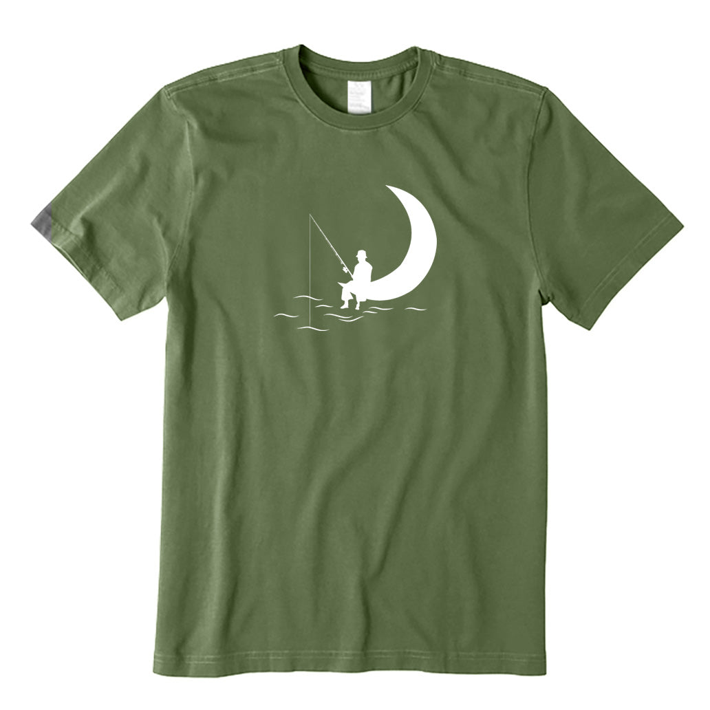 Fishing on The Moon T-Shirt