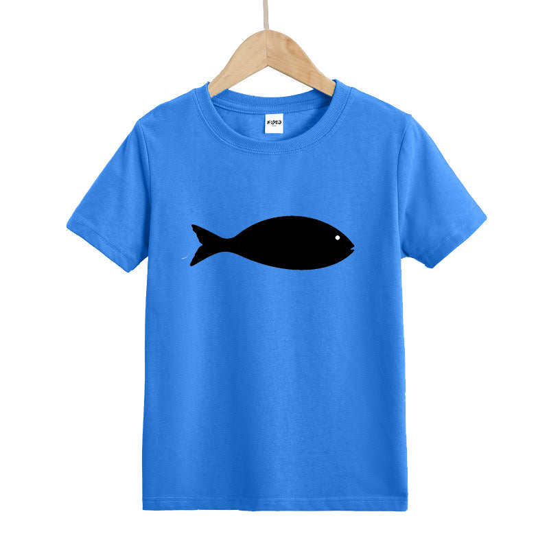 black Fish Kid's T-Shirts