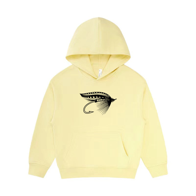 Fly Fishing Lure Kid's Hoodie