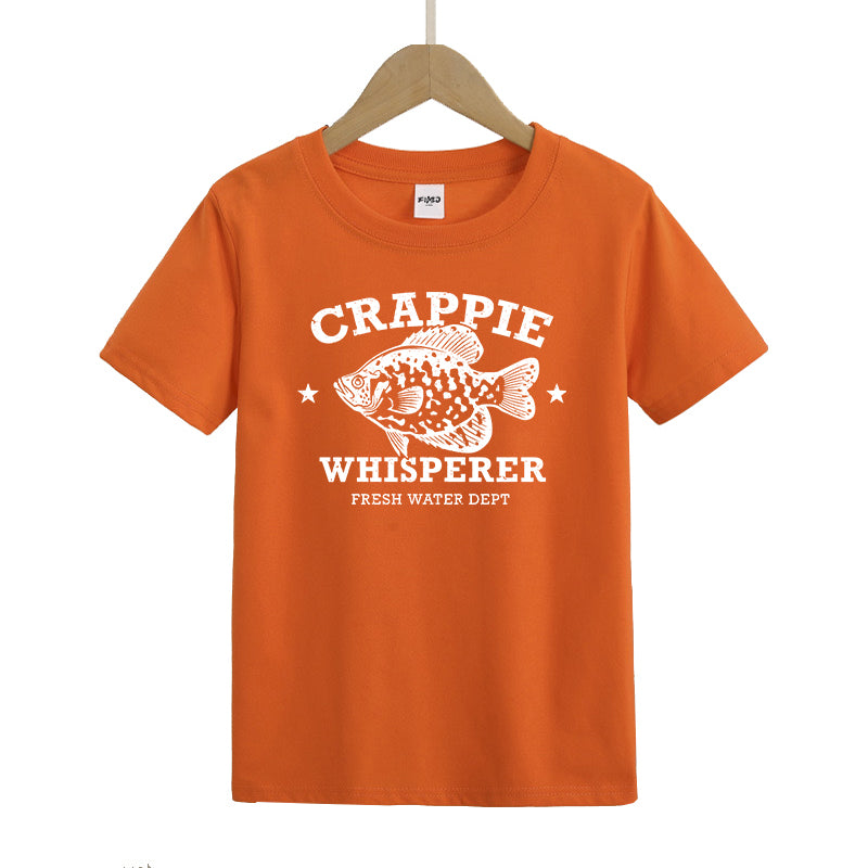 Crappie Whispere Kids T-Shirt