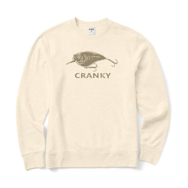 Cranky Fishing Crewneck Sweatshirt