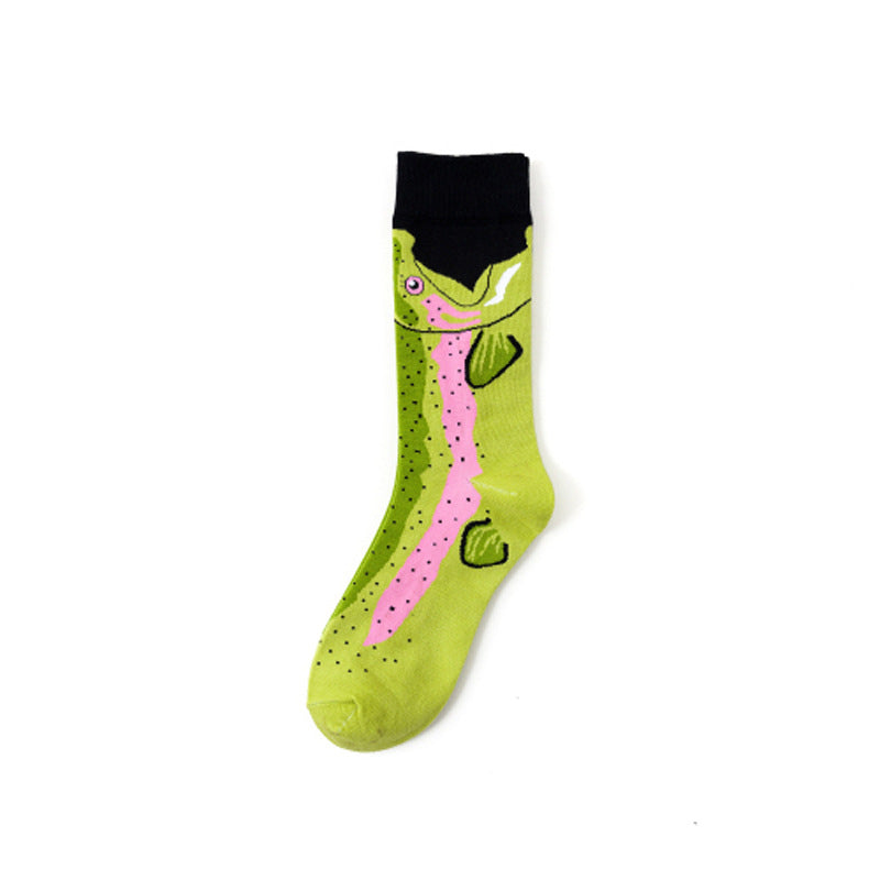 Frog fish Casual Daily Socks 1 Pack