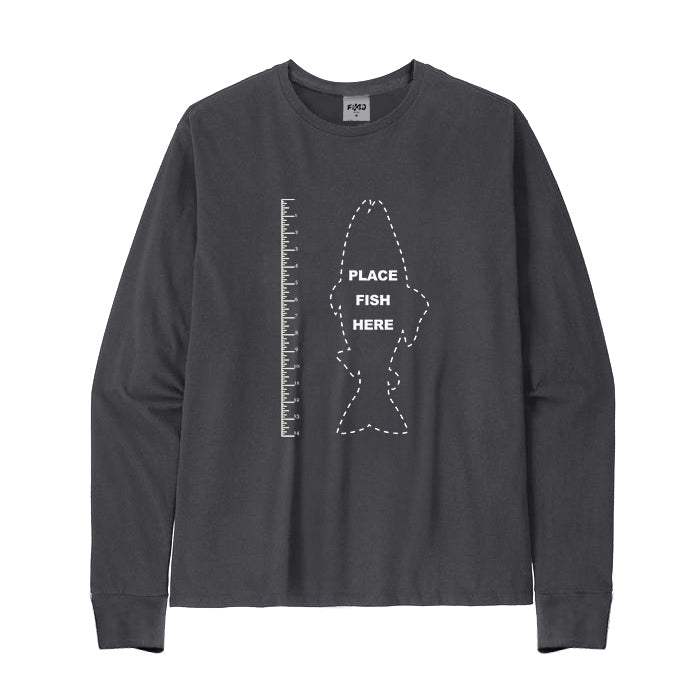 PLACE FISH HERE Long Sleeve T-Shirt