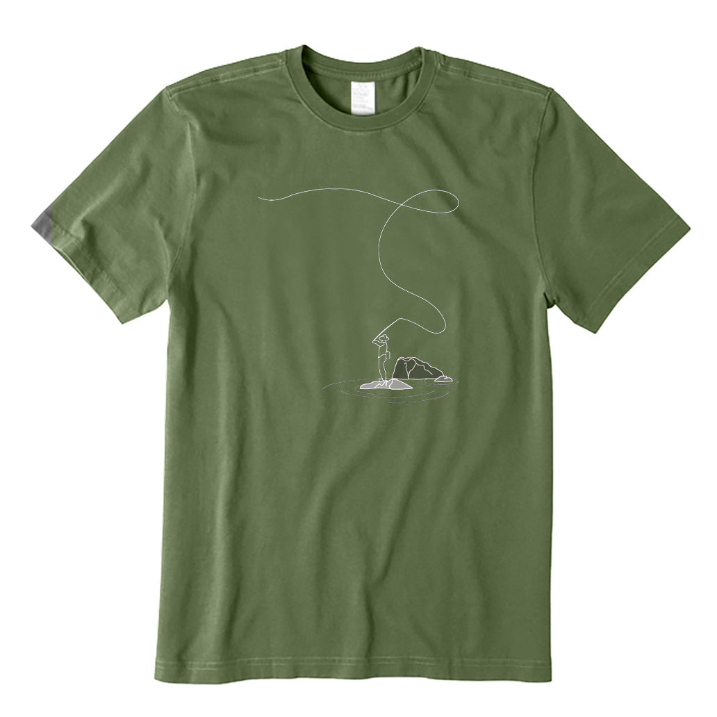 Flying Fishing T-Shirt