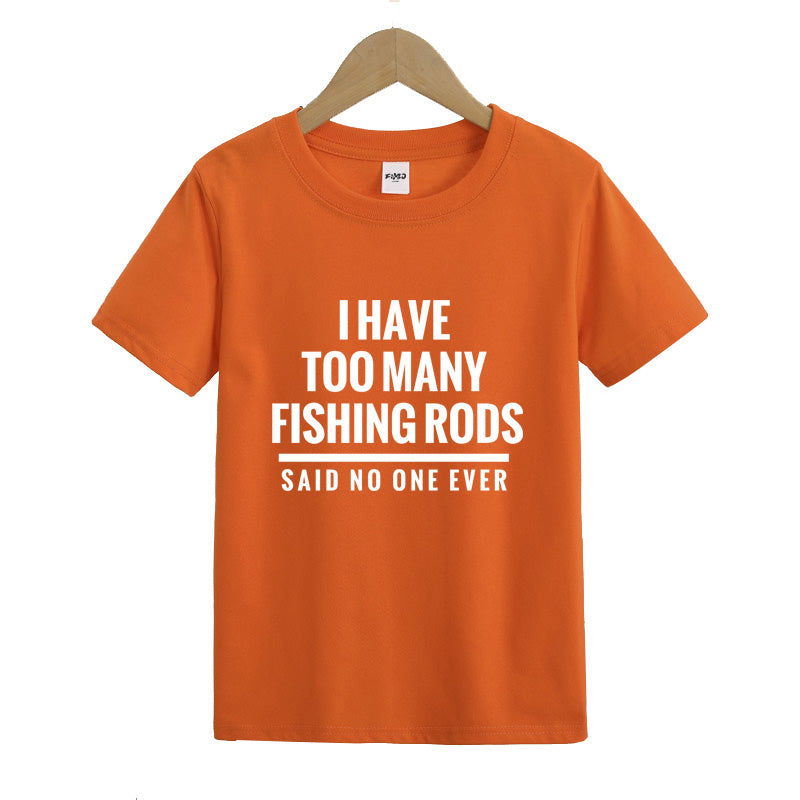 I Have Too Many Fishing Rods Kid's T-Shirts