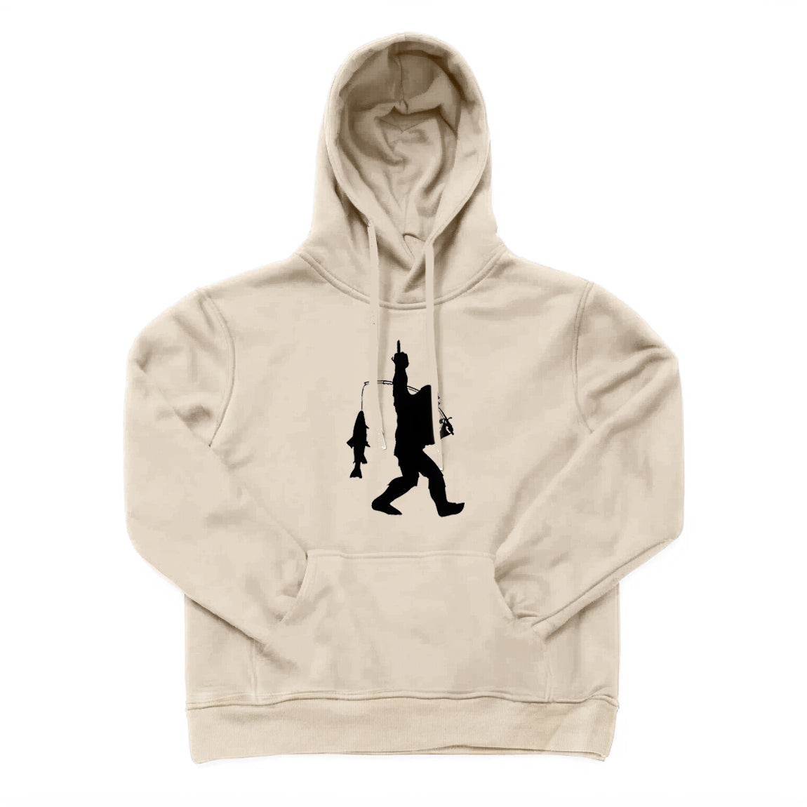 Bigfoot Fishing Hoodie