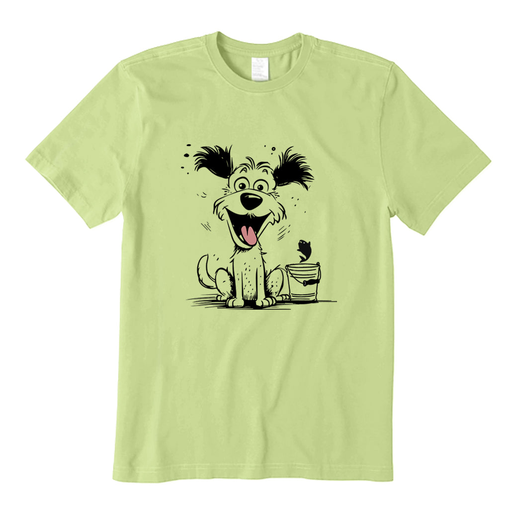 Dog Happy Fishing T-Shirt