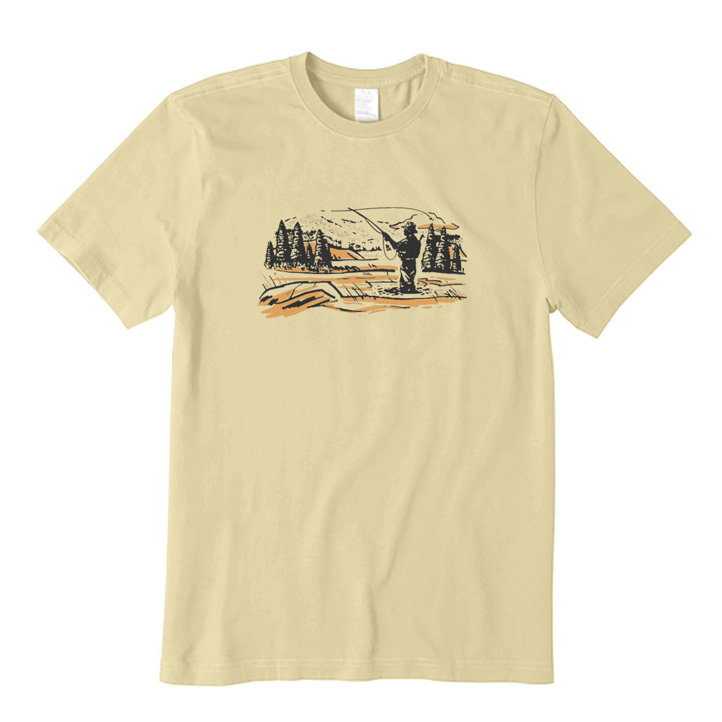 Fly Fishing Scene T-Shirt