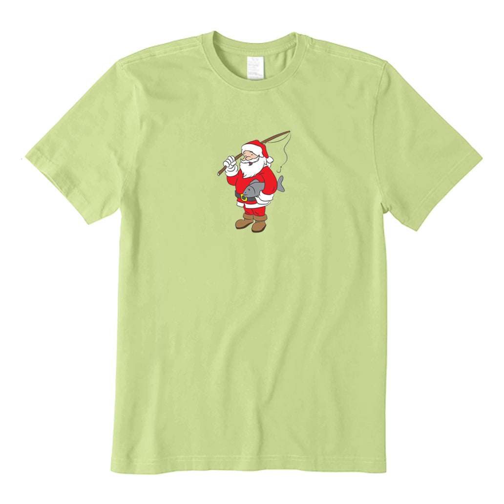 Santa Claus Caught A Fish T-Shirt