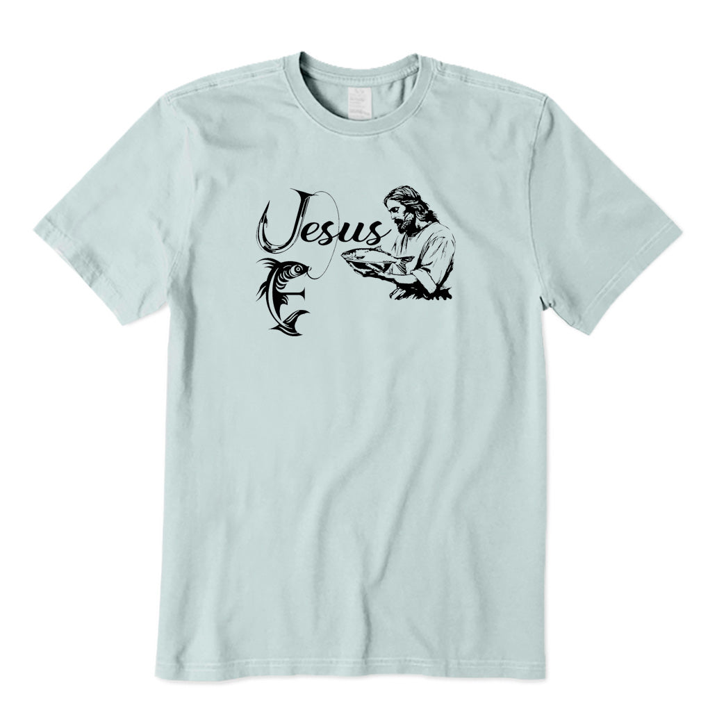 Jesus Fishing T-Shirt