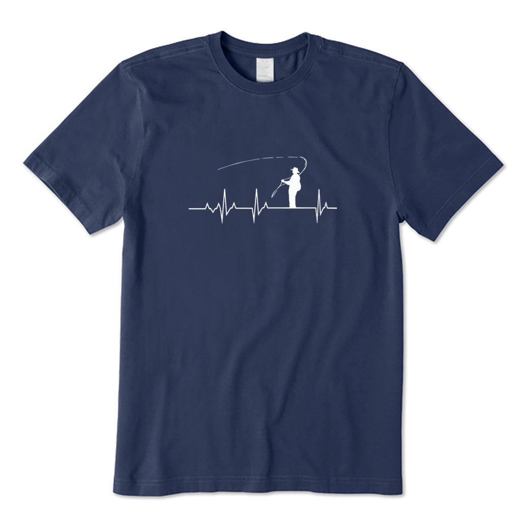 Fly Fishing Heartbeat T-Shirt