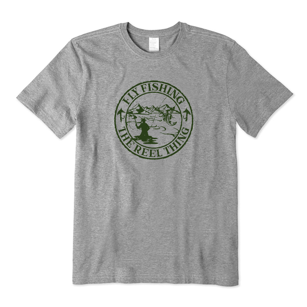 Fly Fishing The Reel Thing T-Shirt