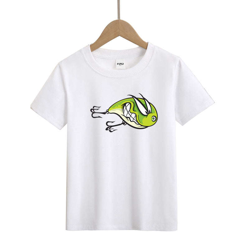 Angry Fishing Lure Kids T-Shirt