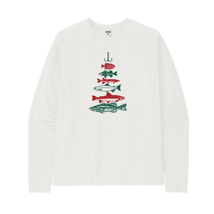 Fish Christmas Long Sleeve T-Shirt