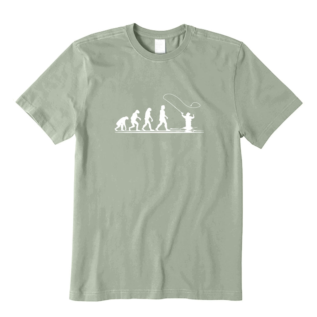 Evolution of Fly Fishing T-Shirt