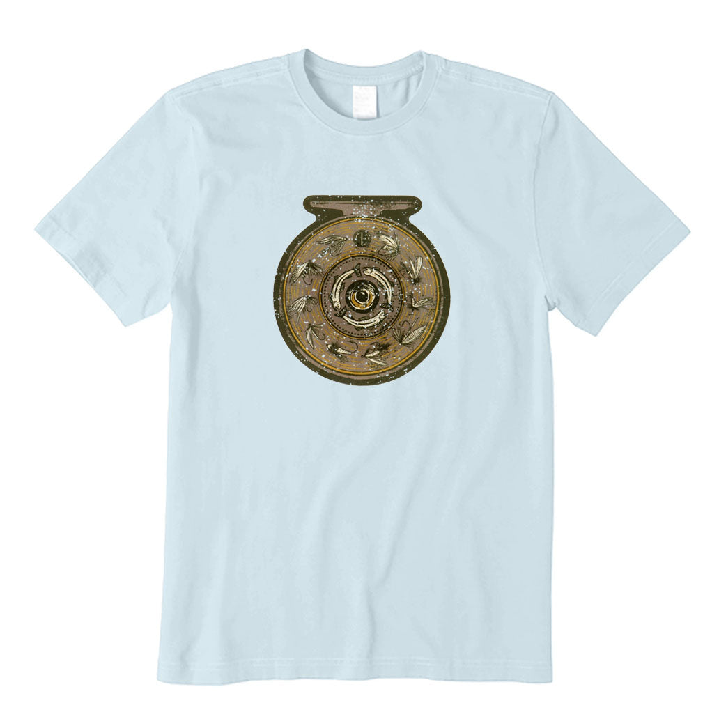 Fly Reel Die Cut T-Shirt