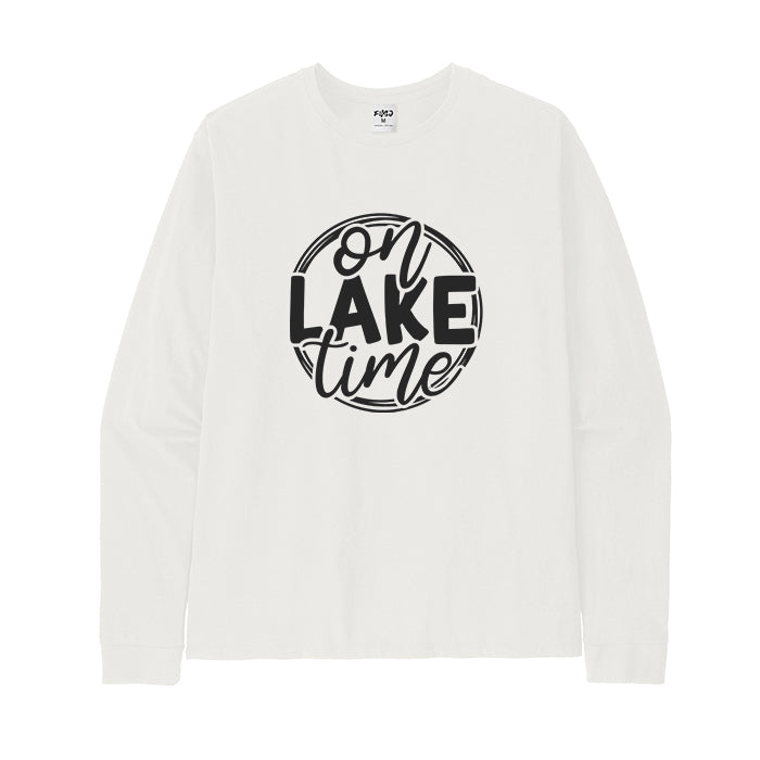 ON LAKE TIME Long Sleeve T-Shirt