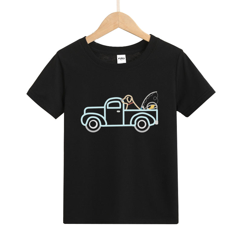 Gone Fishing Kid's T-Shirts