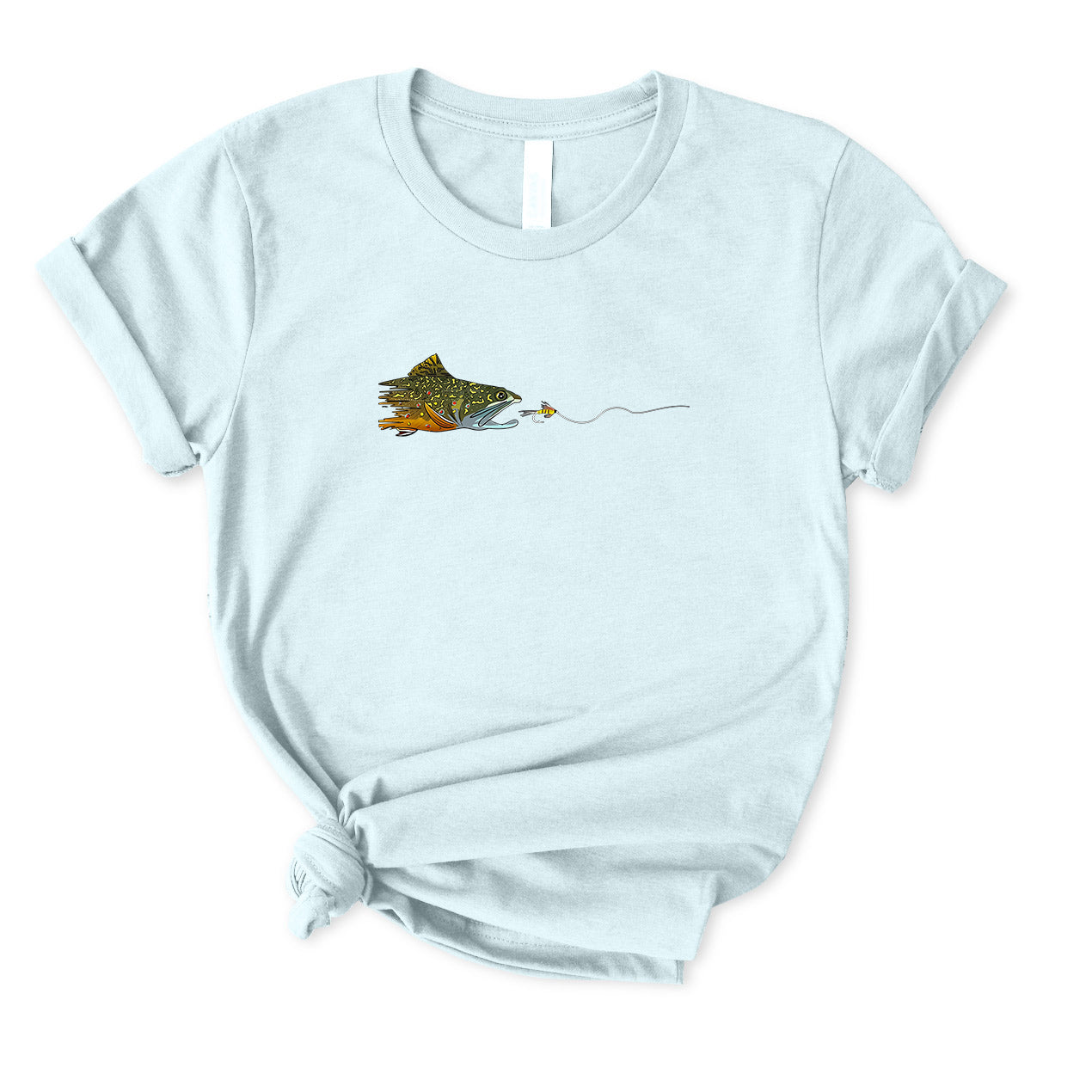 Fly Fishing Brook Trout T-Shirt FOR WOMEN